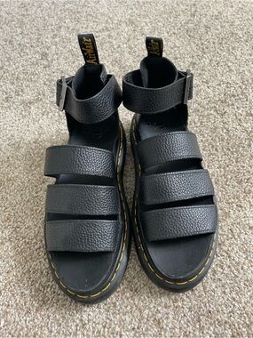 Dr. Martens Clarissa II Women's Leather Platform Sandals